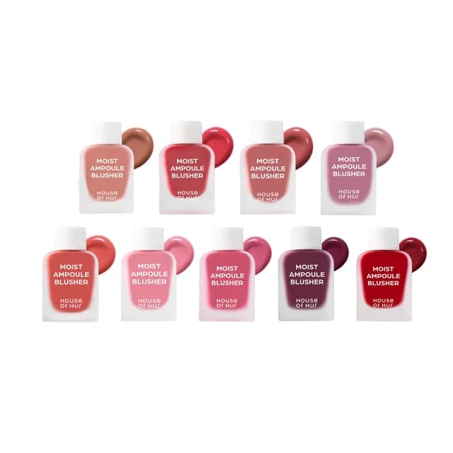 House of hur moist ampoule blusher mini
