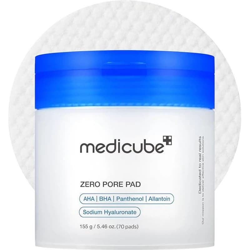 Medicube zero pore toner pads